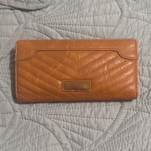 Wrangler Brown Chevron Women's Wallet
